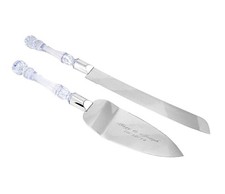 Gifts Infinity Wedding Cake Knife Server Set Free Engraving Gift Set