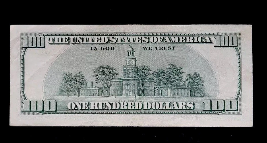 2001 $100 Dollar Star Note Federal Reserve Cleveland Serial # CD00731535* - Image 4 of 4