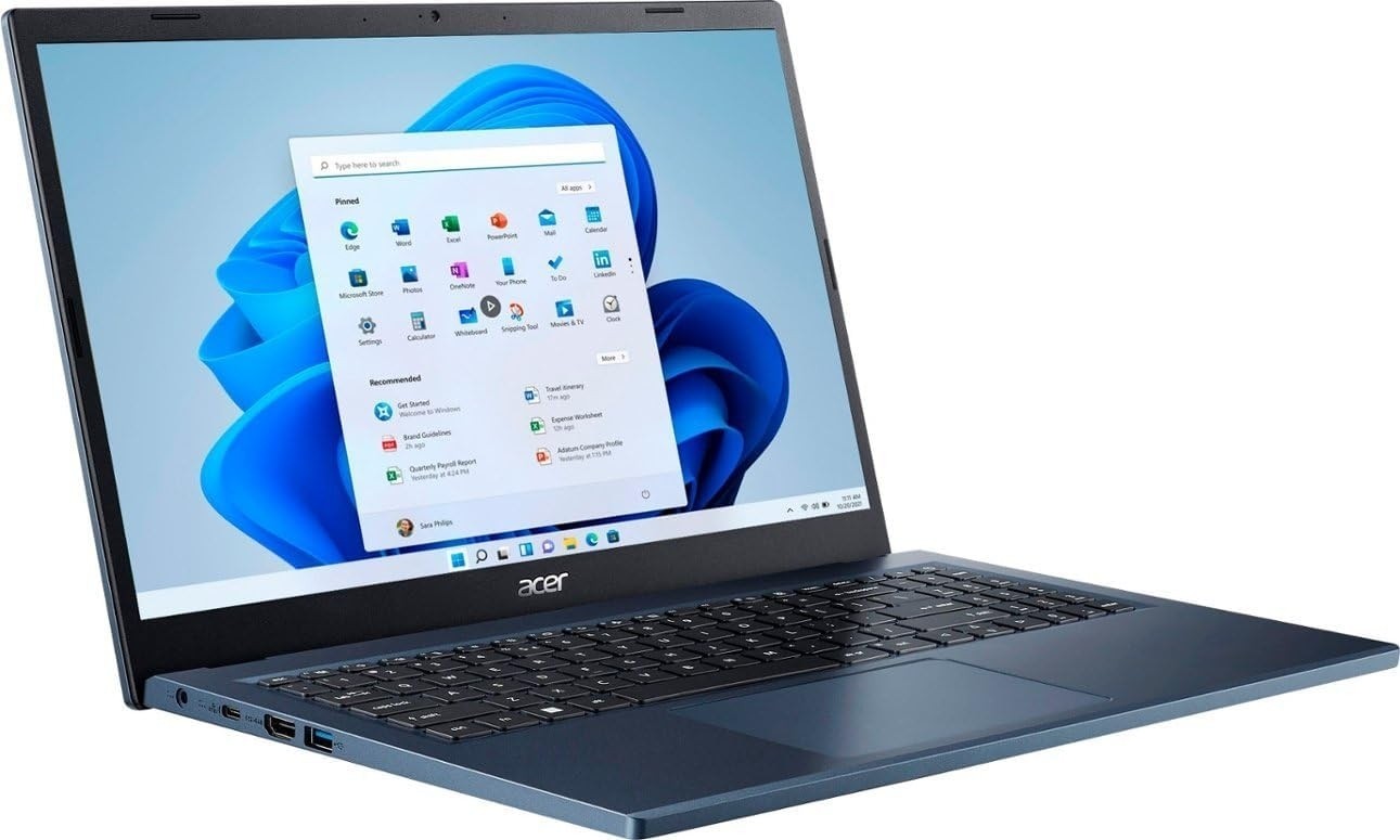 Laptop Acer Aspire 3 Thin & Light de 15.6" con pantalla táctil IPS y procesador AMD Ryzen 5 7520U