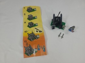 Lego Castle Black Knights 1491 Dual Defender Set 1992 Incomplete W Instructions