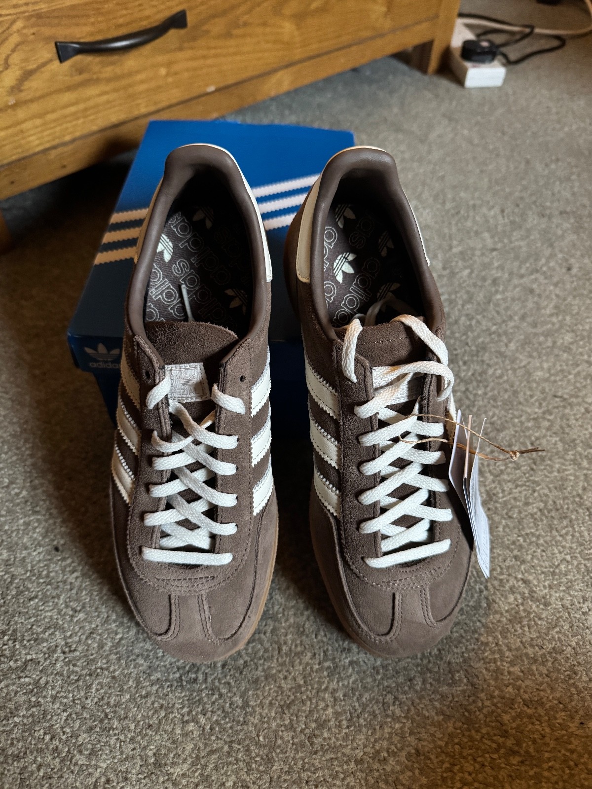 BNWB Adidas Brown Handball Spezial Trainers UK 6.5 RRP £90