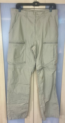 #ad #ad BERETTA Men#x27;s Hunting Hiking Convertible Pants to Shorts Tan Sz 32 M Outdoor $45.00