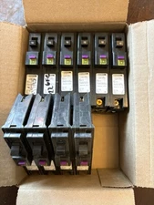 🔥10 PCS SQUARE D HOMELINE HOM115PDF HOM115PDFC 15 Amp DUAL FUNCTION PLUG IN🔥