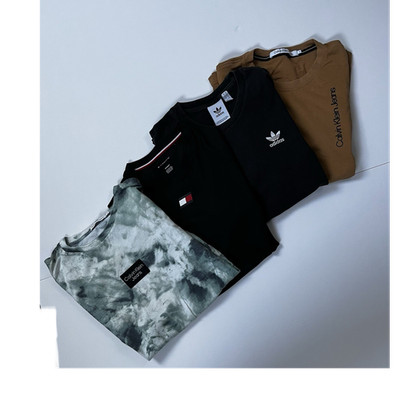 Adidas Calvin Klein Tommy Hilfiger Bundle 4er Set Shirts Streetwear size S