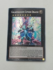 Yu-Gi-Oh Einzelkarte Galaxieaugen-Cipher-Drache bespielt