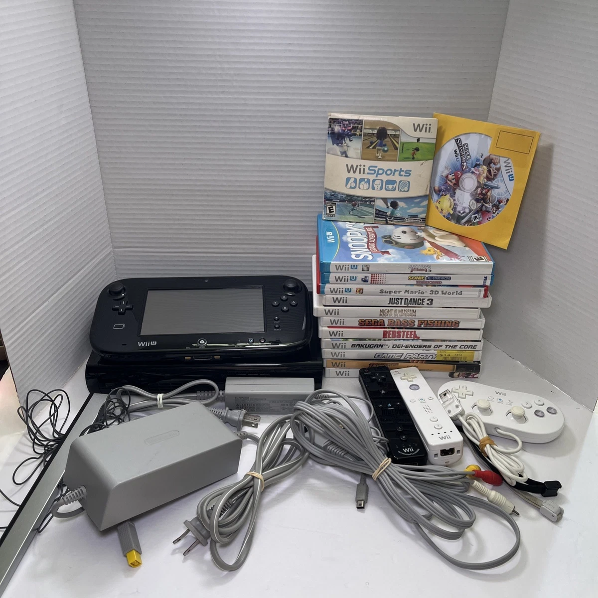 Nintendo Wii U - Basic Home Console Video Game Consoles for sale