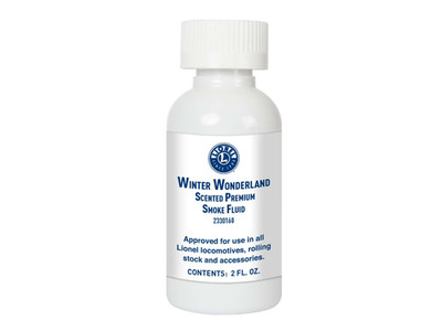 Lionel Winter Wonderland Multi-Scale Premium Scented Smoke Fluid 2oz Bottle