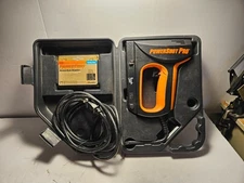 PowerShot Pro 9100 Heavy Duty Electric Staple and Nail Gun TESTED/HAPPY HOLIDAYS