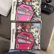 THQ Monster High Ghoul Spirit Nintendo DS Complete w/ Manual 2011