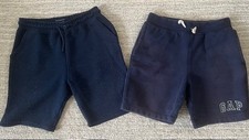 Lot 2 shorts Gap Kids Boy  s Pull On Shorts Navy Primark Size L 10/12