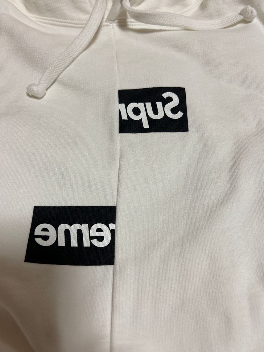 Supreme / Comme Des Gar Ons Shirt Split Box Logo Hooded Supreme / Comme Des Gar Ons Shirt Split Box Logo Hooded