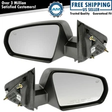 Side View Mirror Set Left & Right Power Heated Fits 2008-2014 Dodge Avenger