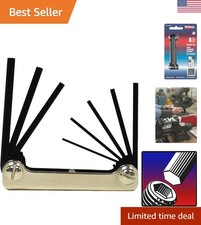 Eklind 20811 Durable Fold-Up Hex Key Set - 8 SAE Sizes .050 to 5/32 Made in USA