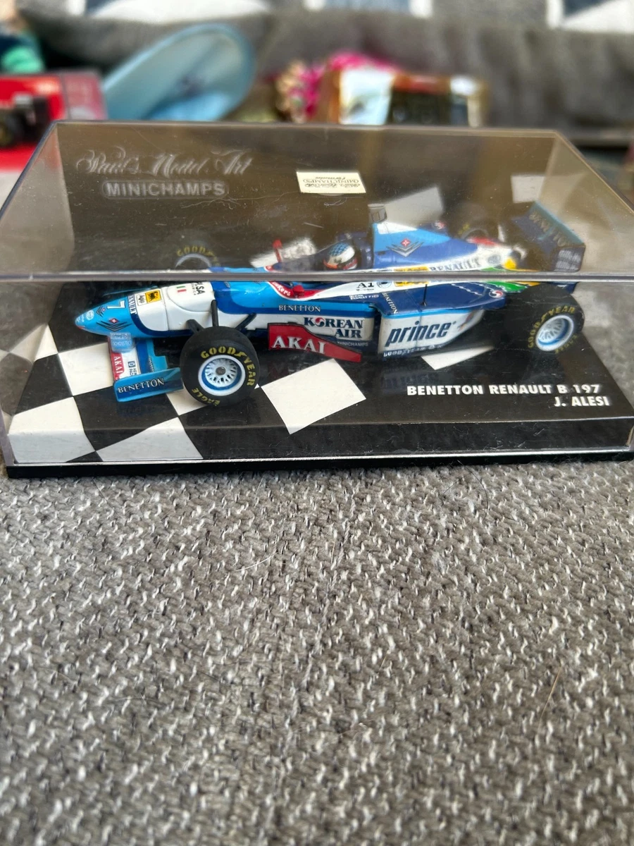 F1 BENETTON RENAULT BERGER 1/18 MINICHAMPS 180970098 formule