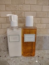 CRABTREE  EVELYNN Summer Hill Lotion  Shower Gel 200 ml 6.8 oz