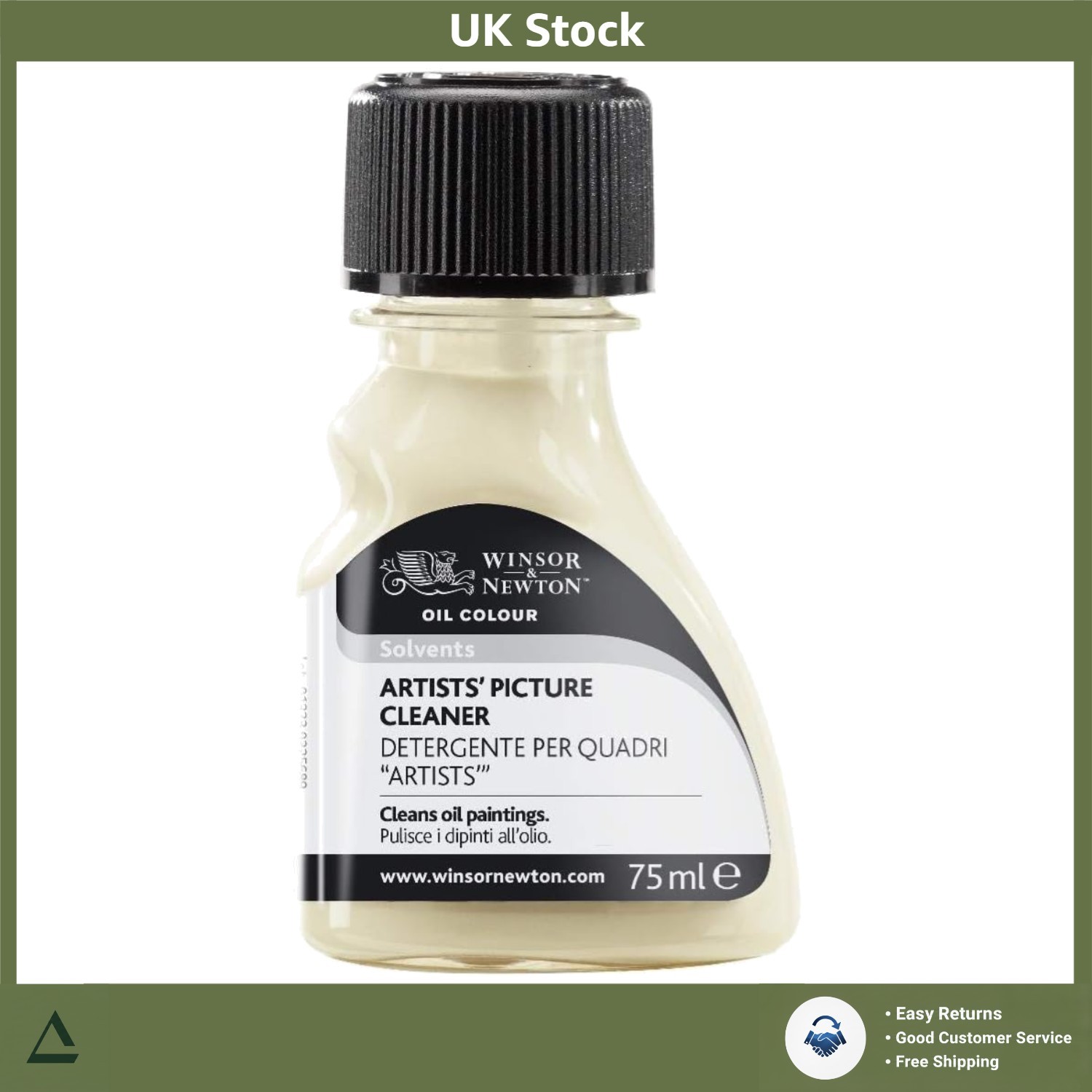 Winsor & Newton Rcfapc75 75Ml Artists Picture Cleaner - Image 2