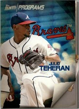 2017 Topps Bunt Programs #PRJT Julio Teheran - BB
