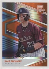 2020 Panini Elite Extra Edition Aspirations Orange /149 Kale Emshoff #169 ov4