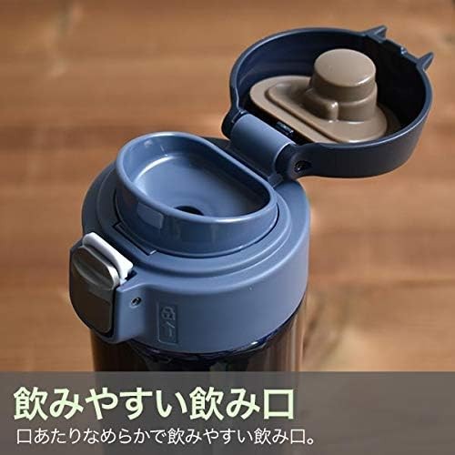 Tiger thermos water bottle Mug 360ml Sahara lightweight MMJ-A362AJ Navy - Picture 4 of 7