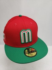 Gorra ajustada New Era de la Selección Nacional de Béisbol de México 59FIFTY CMB México 2 tonos 7 1/2