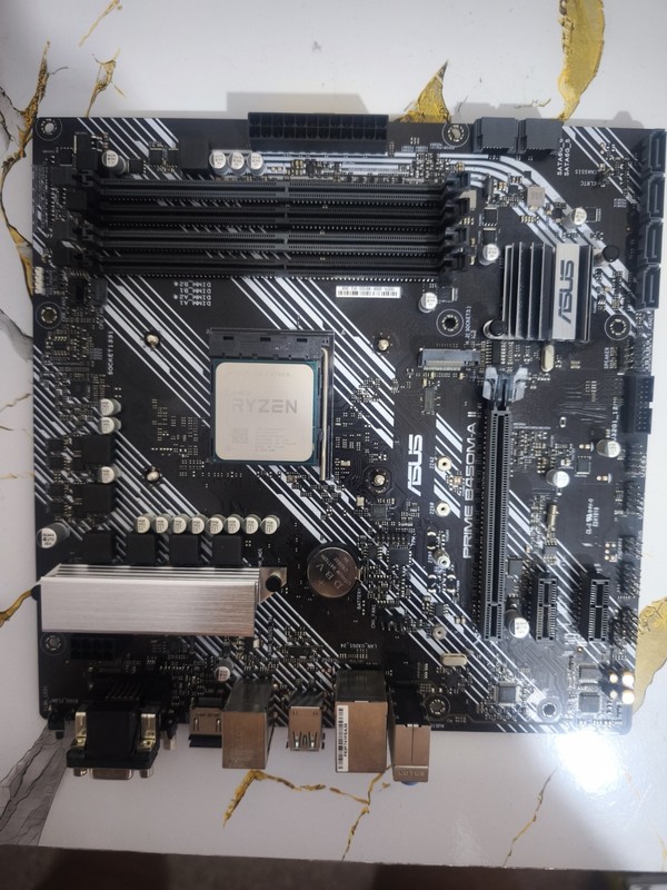 ASUS PRIME B450M-A II MATX Motherboard with AMD Ryzen 7 3700X CPU Without Cooler