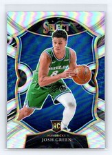 2020-21 Panini Select #78 Josh Green Silver Prizms Rookie Dallas Mavericks