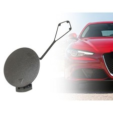 Front Left Side Tow Hook Cover Compatible with Alfa Romeo Stelvio 2018-2023