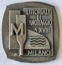 Medaglia GUF Littoriali di Canottaggio 1940 Milano Gruppi Universitari Sport