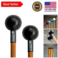 Timber Drum Co. 15.25" Soft Rubber Mallets - Ideal for Steel Tongue Drums