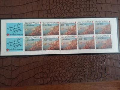 TIMBRES FRANCE 1991 CARNET CROIX ROUGE - NEUF (non plié) ** - Côte Y&T 15,00 - Photo 1/2