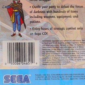 Dark Wizard (Sega CD, 1994) - CIB