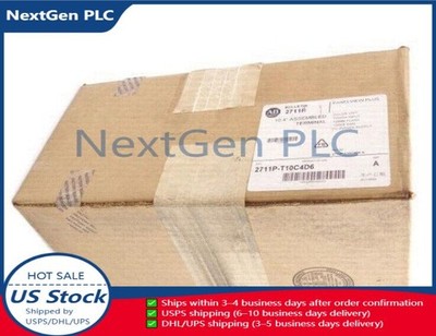 1 PCS NEW AB 2711P-T10C4D6 AB PanelView plus terminal Brand New 2711PT10C4D6