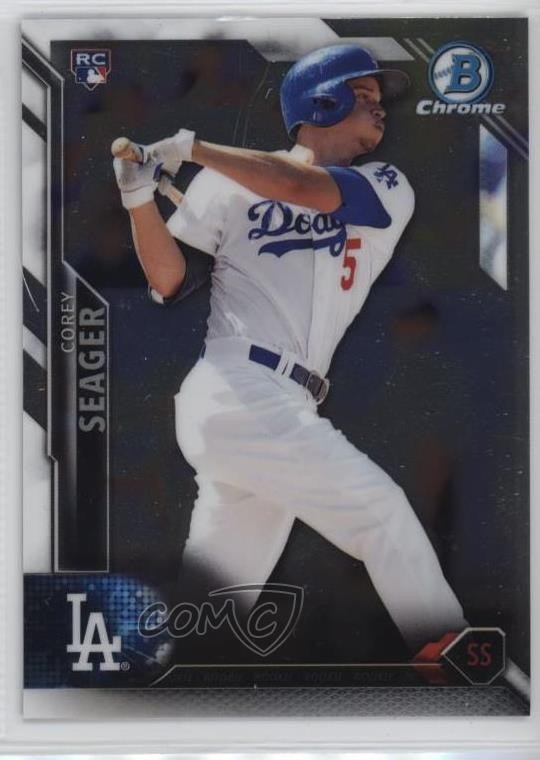 2016 Bowman Chrome Corey Seager #40 Rookie RC