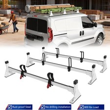 3 Bar Van Ladder Rack System 800lbs Capacity Fit For Ram Promaster City 2015-on 3 Bar Van Ladder Rack System 800lbs Capacity Fit For Ram Promaster City 2015-on