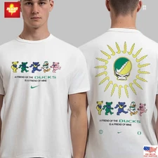 Grateful Dead X Oregon Ducks Friend Of The Ducks Two Sided T-Shirt