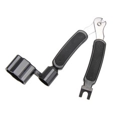 Integrierter Stegstiftabzieher für akustische Instrumente Pro Winder Saite1225