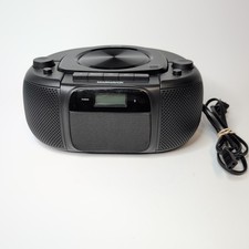 Magnavox MD6972 Portable CD Boombox with AM/FM Radio  Bluetooth - with cord