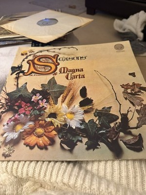 Magna Carta-Seasons 1970 Early Press Vertigo LP UK Press + Spiral Inner