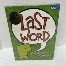 Last Word The Game Buffalo Board Games 2008 Made in USA New Sealed