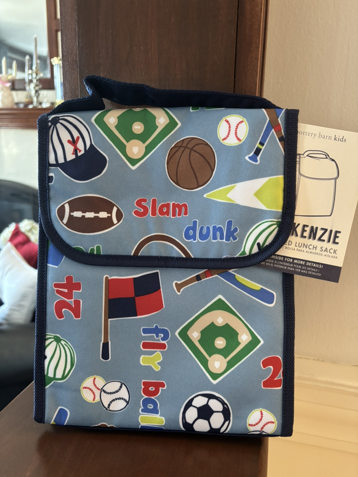 PONY Scuola Disney Ceramica Fienile Sport Calcio Baseball Regalo Festa PRANZO BOX BORSA Ragazzo.