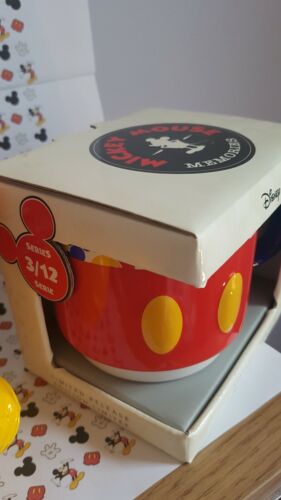 Disney Store Mickey Mouse Memories Plush Pins & Mug New Limited Edition 3/12 - Picture 5 of 12