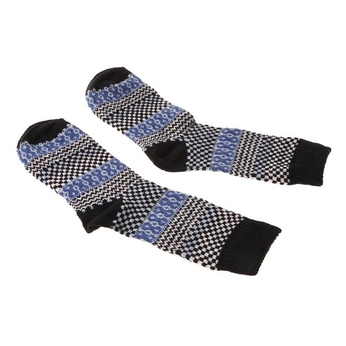 4Pair Casual Mens Warm Winter Soft Thick Angora Cashmere Rabbit Wool Blend Socks - Picture 4 of 8
