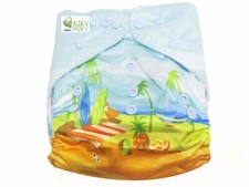 VBaby Fabric Waterproof Adjustable Reusable Cloth Diaper With 1 Cotton Insert