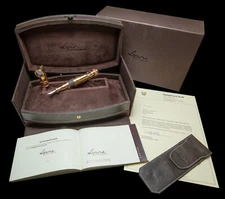 Jean Pierre Lepine Tribute to the Titanic solid rose gold LE 80/88 Fountain Pen