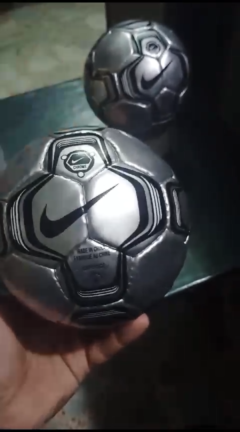 2X Nike Mini Scorpion Chrome Ultra Rear Soccer ball Match Official