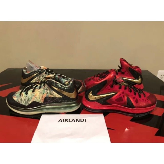 Size 8 - Nike LeBron 10 Celebration Pack 2013 for sale online | eBay