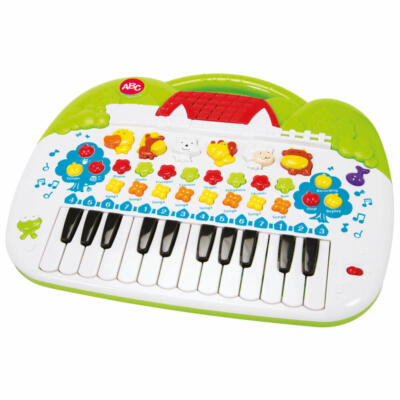 Simba ABC Tier-Keyboard Keyboard Instrument Tiergeräusche Kinder Spielzeug