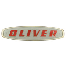 New Red Front Emblem 101430a For Oliver Tractor Models 550 770 880 950 990 995