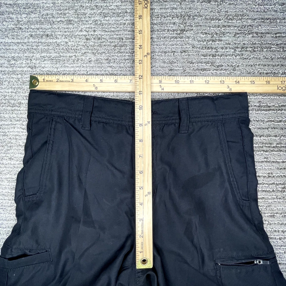 Шорты для мальчиков Urban Pipeline размер 16 грузовые средняя посадка удар по колену суперсильные черные - Изображение 3 из 4