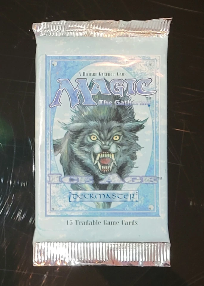 MTG MAGIC THE GATHERING ICE AGE BOOSTER PACK FACTORY SEALED FREE U.S. SHIPPING - Image 4 of 4